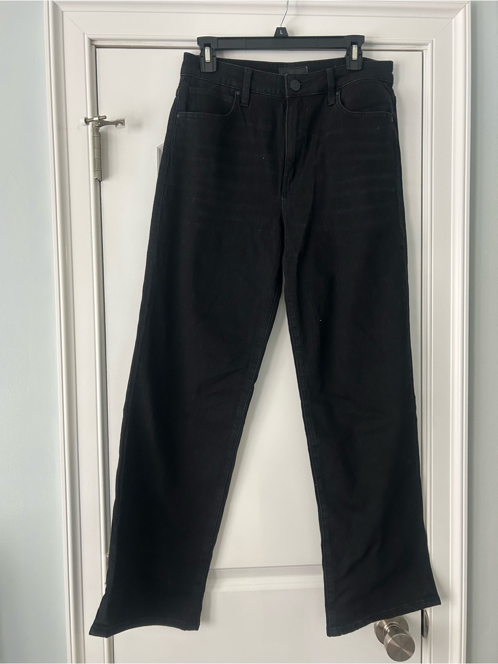 Kut from the Kloth Black high rise wide leg Sienna Jeans